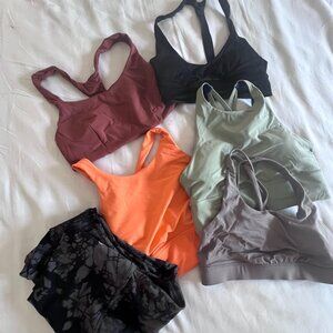 Lululemon Bundle (5 bras + 1 leggings)